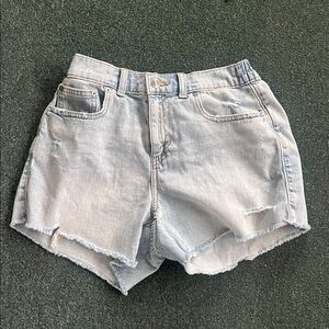 New Aerie Light Wash Jean Shorts Womens small soft comfy pockets short